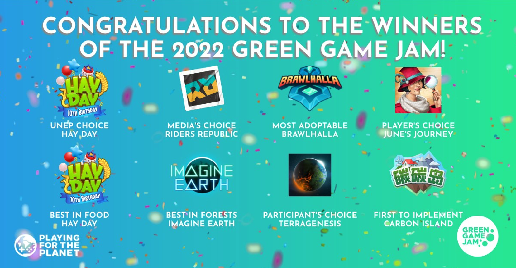 Playing for the Planet: Our Participation in this Year's Green Game Jam